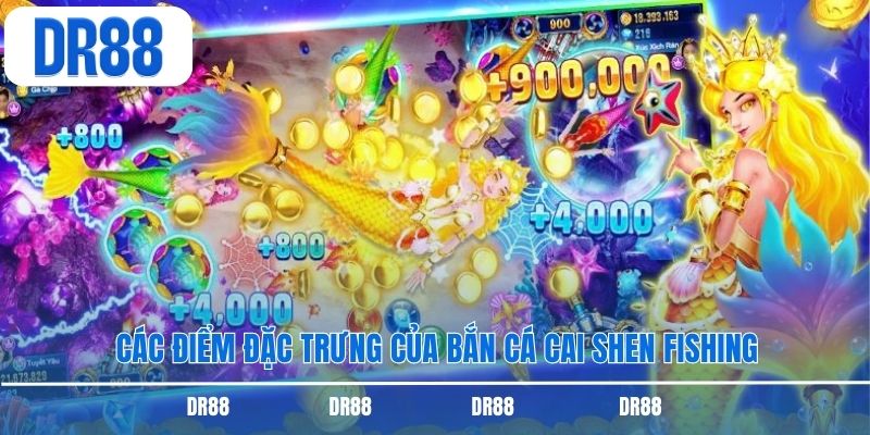 Các điểm đặc trưng của bắn cá Cai Shen Fishing