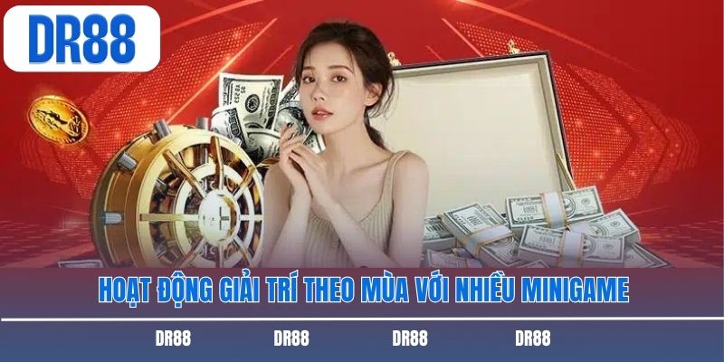 Hoạt động giải trí theo mùa với nhiều minigame