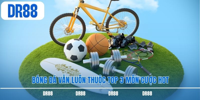 Bóng đá vẫn luôn thuộc top 3 môn cược hot
